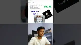 I explained Leetcode SQL problem in easy way..watch out if you want to learn SQL #sqlinterview #sql