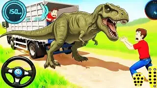 Wild Animal Cargo Truck Simulator Gameplay | Animal Truck New Transport Offroad Game | Android Game