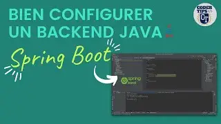 Bien configurer un backend java Spring Boot