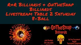 Saturday 8-Ball at R&R Livestream