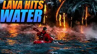 LAVA vs WATER | What Will Happen When Lava Hits The Water