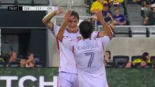 El doblete de Ramiro Enrique en tres minutos que cambia el panorama del partido ante Columbus Crew