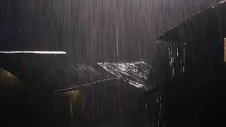 Heavy Rain and Thunder Sounds for Deep Sleeping - Relaxing Thunderstorm Live Stream