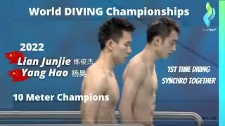 2022 Lian Junjie & Yang Hao - Men World Double Diving 2022 - 10 Meter Synchro