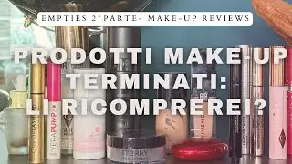 Empties 2&deg; parte: PRODOTTI MAKE-UP TERMINATI: Hourglass, Givenchy, Victoria Beckham, ClioMakeUp, Ysl