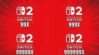 Nintendo Switch Intro Getting 999999X Speed