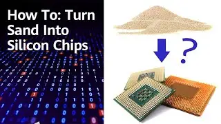 Chip Manufacturing Process | Sand to Chip | Silicon Wafer #siliconvalley #bangalore
