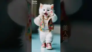 Tunak tunak tun tunna |cute cat dance video 💃 🎶 👯&zwj;♂️😺👌|#trendingsong #bhojpurisong #tunaktunaktun