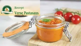 Pastasaus maken met verse tomaten / Tomatensaus recept