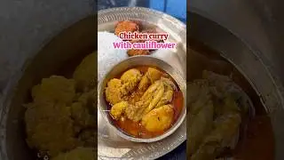 Chicken curry with cauliflower 🌸