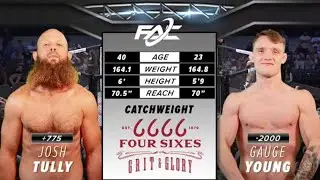 Josh Tully vs Gauge Young FAC 24 Pro