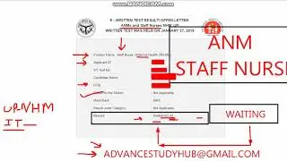 UP NHM - WAITING LIST CLEAR EXPECTED TIME ! AND RESULT ANALYSIS