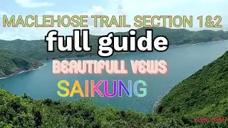MACLEHOSE TRAIL SECTION 1&2 LONG KE BEACH//SAI WAN BEACH#surry #subscribe