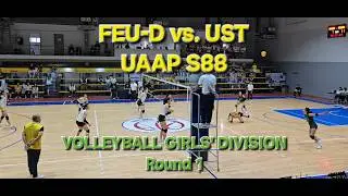 FEU-D vs. UST, Volleyball Girl's Division, UAAP S88, Round 1, October 15, 2025