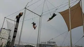 10 Trapeze Classes in less than 3 minutes