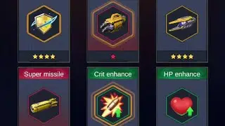 Best Battle Skills: 5 tests: Conqueror Armor, Super Missles select, Super MG Select WING fighter