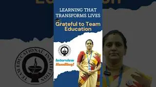 👉💐We don't just train students, we prepare future professionals✨️💐