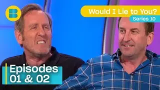 Michael Smiley & Annoying Idiots | Would I Lie to You?- S10 E01 & 02 - Full Episode | Banijay Comedy