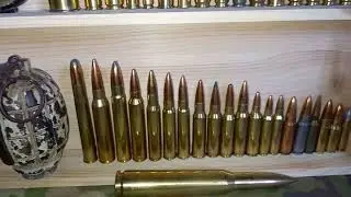Brief look at my UK Legal Militaria Shelf of inert bullets & grenade, whistles, knives, bayonets etc