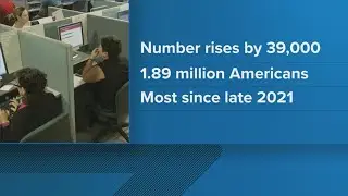 Rise in those seeking unemployment benefits