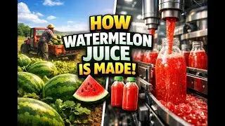 How Watermelon Juice Is Made Today: From Farm Fields to the Modern Factory