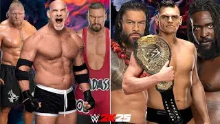 Brock Lesnar, Goldberg & Bron Breakker vs Gunther, Oba Femi & Roman Reigns | Epic 6-Man Tag Team