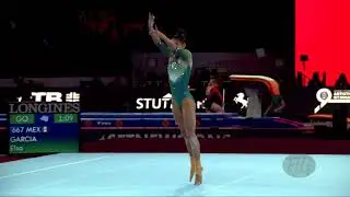 GARCIA Elsa (MEX) - 2019 Artistic Worlds, Stuttgart (GER) - Qualifications Floor Exercise