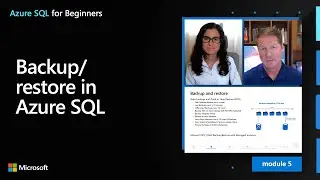 Backup/restore in Azure SQL | Azure SQL for beginners (Ep. 46)