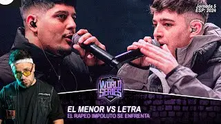 LA COHERENCIA GOLPEA: EL MENOR VS LETRA #WORLDSERIES J5 MISTER EGO Votaci&oacute;n