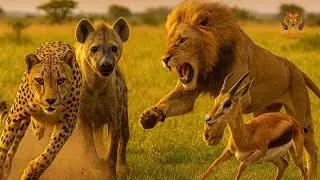 Wild Savannah Predators | Cheetah, Lion, Hyena & Antelope &ndash; The Fastest Warriors