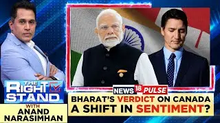 LIVE: Bharat&rsquo;s Verdict on Canada | Justin Trudeau |  #TheRightStand With Anand Narasimhan
