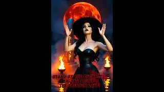 Black Witch Makeup Look 🖤 | Dark Glam Halloween Transformation 2025