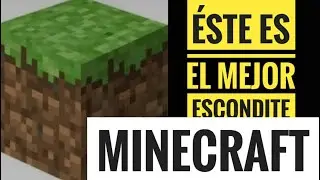 El MEJOR ESCONDITE En MINECRAFT, El Arbusto, Divertido  Sencillo, Un TROLL Ser&aacute; Dif&iacute;cil Encontrarte.