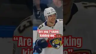 Reino&rsquo;s reaction to Barkov&rsquo;s no-look assist 😅😅