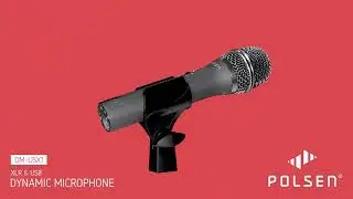 Dynamic Microphone Perfect for Live Events, and Desktop Recording | Polsen DM-USX1
