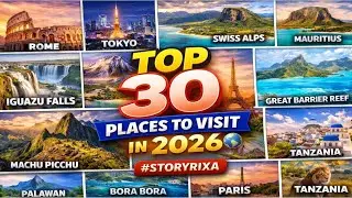 Best Places in the World to Travel in 2026 🏝️ From Paris to Maldives | STORYRIXA #EliteTravel #Tour