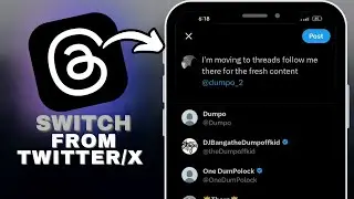 How to Switch from Twitter/X to Threads (Without Losing Followers) in SECONDS!