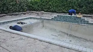 Tile & Coping For New Swimming Pool Construction Building Process - 1st Call Jupiter Pools