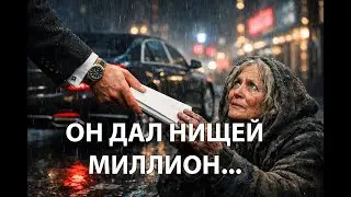 Дал миллион старухе-бомжихе… Она заплакала: «Ты мой внук, я искала тебя»