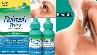 Refresh tears eye drops | uses | dosage | side effects | carboxymethylcellulose | uses 