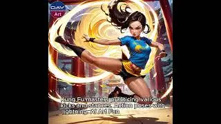 Lofi Girls of Kung Fu: Beats for focus and concentration.