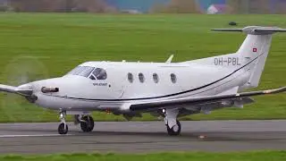 FLY 7 Pilatus PC-12 | RNAV 06 Circle To Land  24 am Flugplatz Bayreuth | Standby Aviation