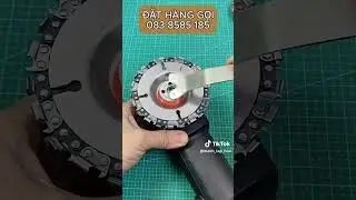 Đĩa cắt tr&ograve;n bằng cưa x&iacute;ch chuy&ecirc;n d&ugrave;ng để cưa cắt gỗ lắp m&aacute;y cắt cầm tay