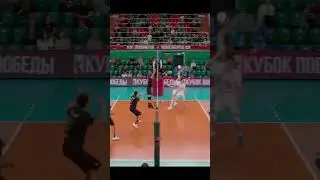 Middle Blocker vs Middle Blocker. Zenit (Saint Petersburg) - Belogorye (Belgorod)#volleyru