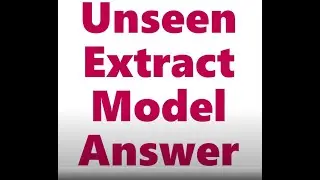 Unseen Extract Model Answer - Dystopian Literature  (OCR A-Level Paper 2)