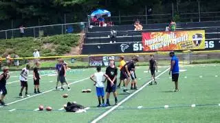 Landen Leiser @ 2013 Elite Atlanta O-D Offense Defense Football Combine
