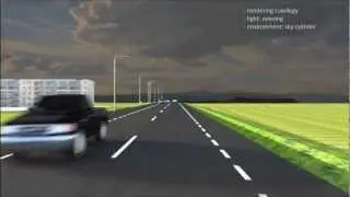 Animation of road designs with Bentley  MicroStation V8i SelectSERIES 3