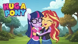 Hug A Pony Equestria Girls Hug Magic Fan Music Video MLP AI Assisted 