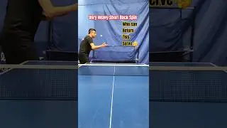 Very Heavy Back Spin Serve |#tabletennis #pingpong #mohsinwattoo #sports #shorts #foryou #backspin