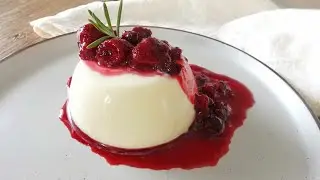 意式奶凍 !超簡單食譜！｜Super Easy Panna Cotta